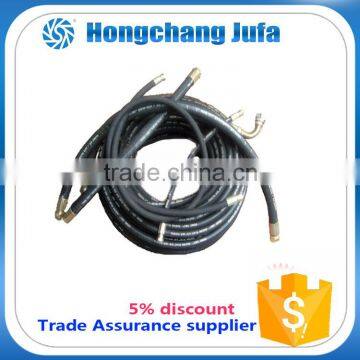 Large diameter heat resistant rubber hose cutting machine