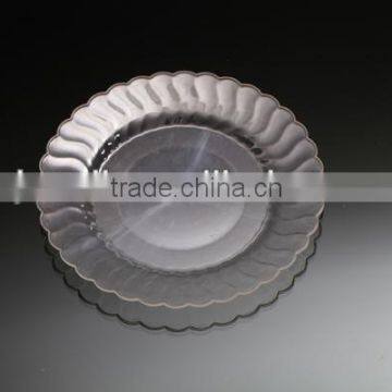 hard plastic dinner plates,round plastic plates,disposable plastic plate