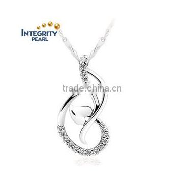 Hot Sale heart shape 925 Sterling Silver Newest Fashion Attractive Jewelry Pendant