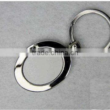 Custom sublimation photo metal key chain