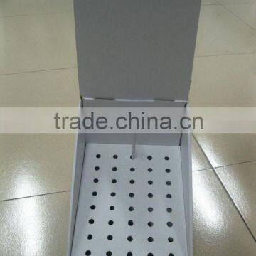 cardboard tray display stand, corrugated cardboard tray display stand, tray display stand