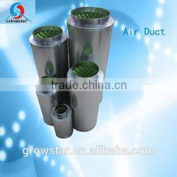 Aluminum Flexible Head-wearing Acoustic Insulated Air Duct for Hydroponics