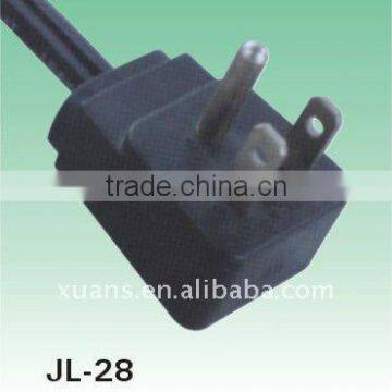 UL standard plug for industry american standard plug 3-pin male plug JL-28