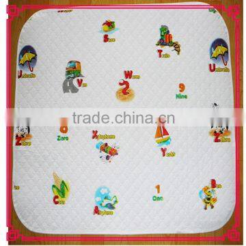 waterproof baby changing mat/plastic printed baby changing mat/changing mat for baby