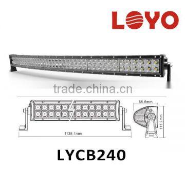 High Brightness Spot Light Double Row led Light bar 240W,LED offroad Work Light