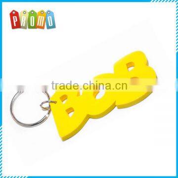 Promotional Custom shaped EVA Foam floating Keychain