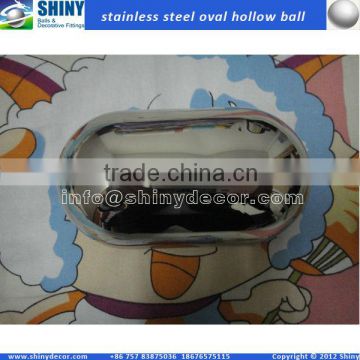 Metal oval hollow ball