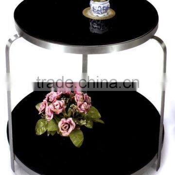 Side Table, End Table, Glass Side Table, Living Room Table