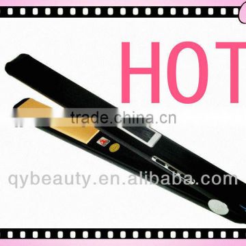 digital hair straightener with floating plate and fast heat up time in 9 seconds