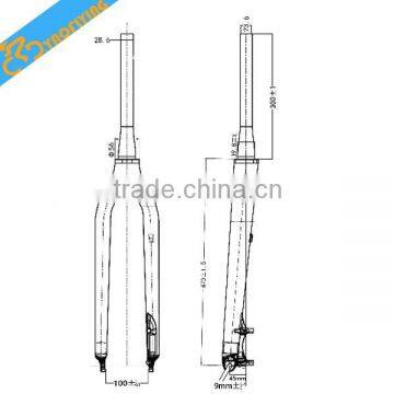 Best Selling 3K 27.5ER Carbon Bicycle Fork Carbon Mtb Fork,lightweight Carbon Mtb Fork for Mountain Bike Parts