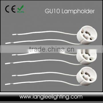 High Quality GU10 Ceramic Lamp Holder Light Socket CE UL VDE Marked