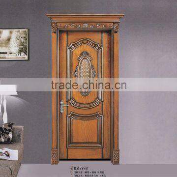 Manually Unique Wood Carving Door Design for Hotel Room photo-3