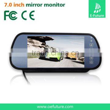 7 inch Universal LCD USB Rear View Mirror Car Monitor