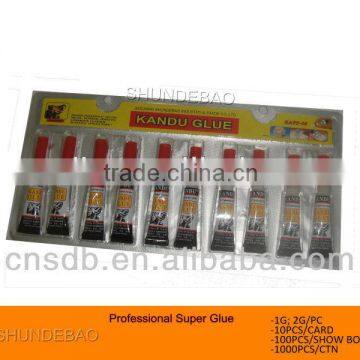 foil 10pcs super glue