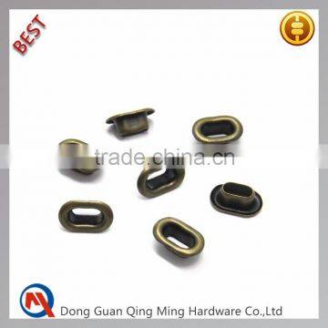 5.5mm Protective Oblong Eyelet Fastener For Shoes