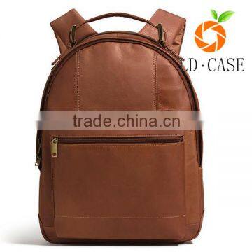 Factory fashion wholesale competitive price backpack custom mens leather backpack