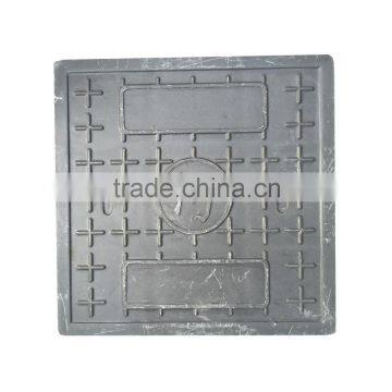 en124 Square Composite Metal Locking Anti Theft Manhole Cover