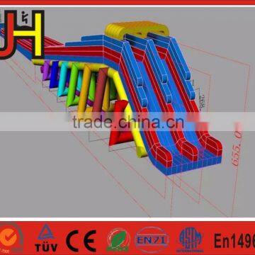 Hot Sale Customized Giant Amusement Park Inflatable Water Slide For Pool