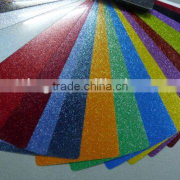 High Gloss Sparking PVC laminate MDF Sheet for kitchen cabinet