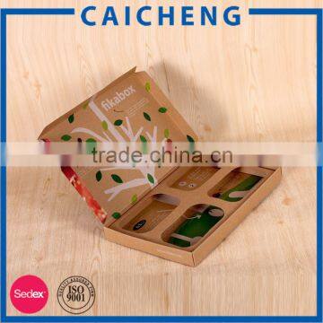 Customized Good Quality Brown Paper Food Packaging Box photo-3