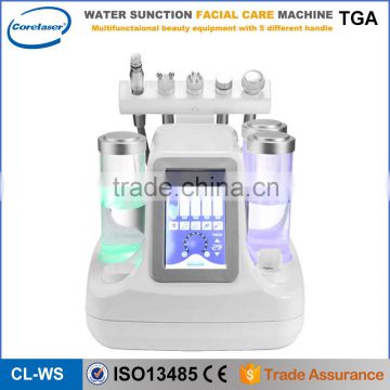 Corelaser water dermabrasion facial machine /vacuum water sucking skin deep cleansing facial machine