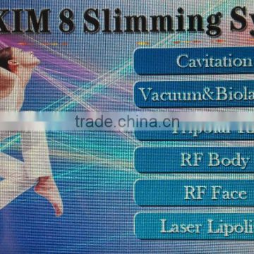 BM802 CAVITATION +VACUUM+LASTER MULTIPOLE RF+LASER for beauty