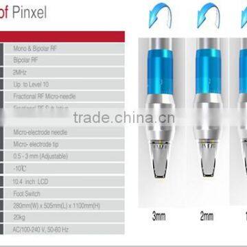 2015 Newest Pinxel -2 Fractional RF With Micro Needle Beauty Machine for Beauty Spa