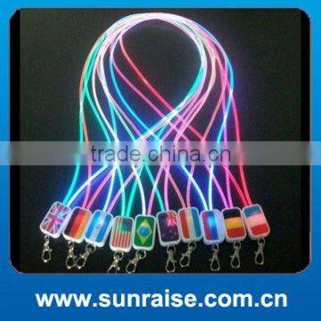 National Flag LED Flashing Neck Strap