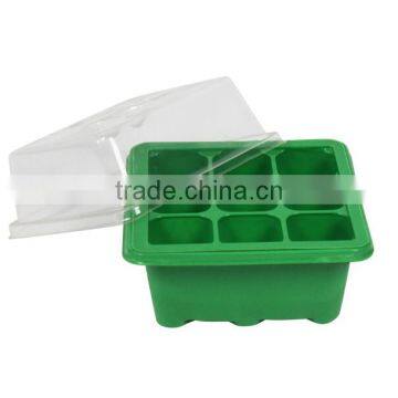 Garden seed tray&Mini green house 9 holes