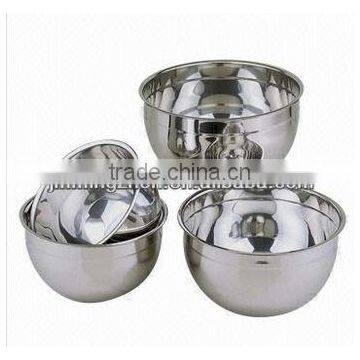 Full sizes stainless steel salad bowl