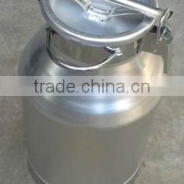 aluminum milking bucket with lid