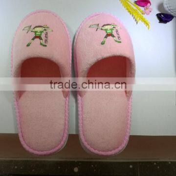 Custom Made Kids Towel Polyester Cartoon Slipper (XJHL30)