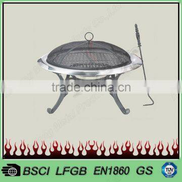 European standard excellent quality outdoor big fire pit for warm LF15X