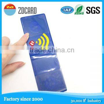 Wholesale Soft PVC Card Holder With RFID Blocking Performance photo-5
