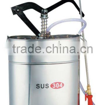 16L manual knapsack stainless steel sprayer heavy duty sprayer