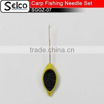 Carp fishing tool, thumb needle rubber handle, stainless steel