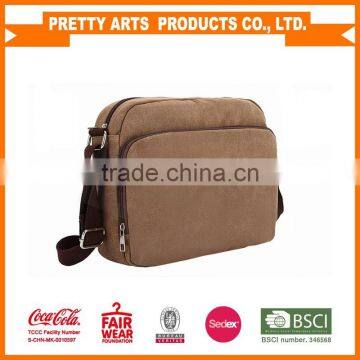 Canvas Sling Travel Bag or School Bag