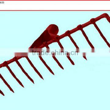 Farm Tool Stainless Steel Grass Rake R103 photo-2