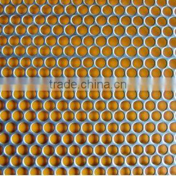 hexagon hole 5*5mm perforated mesh