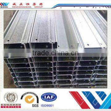 Hot Rolled z Steel Section/galvanized C Z Purlin/zinc Galvanized c Channel photo-4