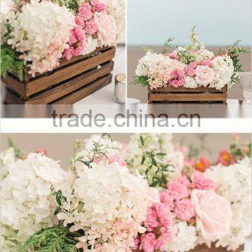 wholesale wooden box wedding centerpiece