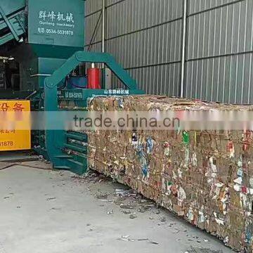 160 Ton Hydraulic Horizontal Waste Paper Baler /carton Baler Factory Sale photo-3