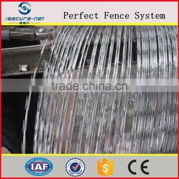 Low Price 450mm Coil Diameter Concertina Cross Razor Wire photo-3