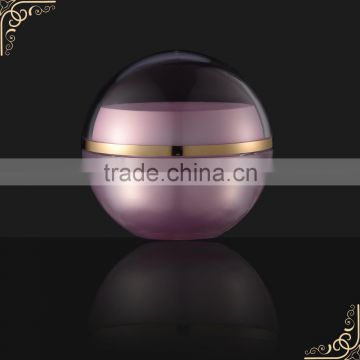 Professional wholesale high class high quality color customized PMMA empty luxury cream jar