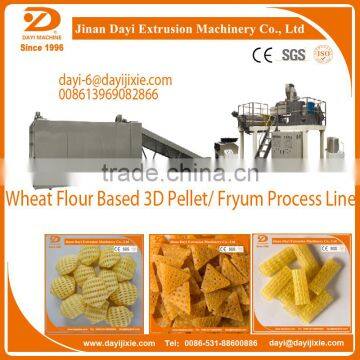 Wheat Flour Based 3D pellet/fryums process line