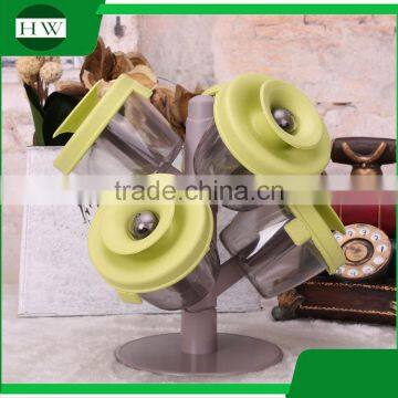 Kitchen Accessories Pop-up Silicone Tree Shaped Seasoning Pot Condiment Container Spice Rack Pots Box Tin Bottle Jar photo-2