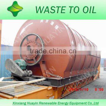 2012 new design waste to energy power plants from waste tyre plastic rubber raw material