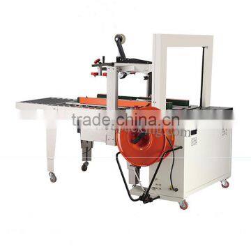 FXJ5050A Automatic Tape Sealing Machine + DBA200 Automatic Strapping Machine photo-5