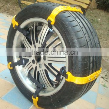 new design Plastic tyre chain anti skid chain for car protection