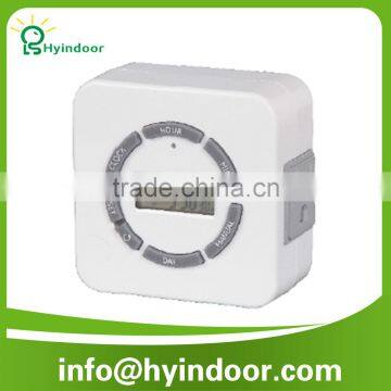 ETL Certificate United States 1800w 2-Outlet Weekly Digital Timer
